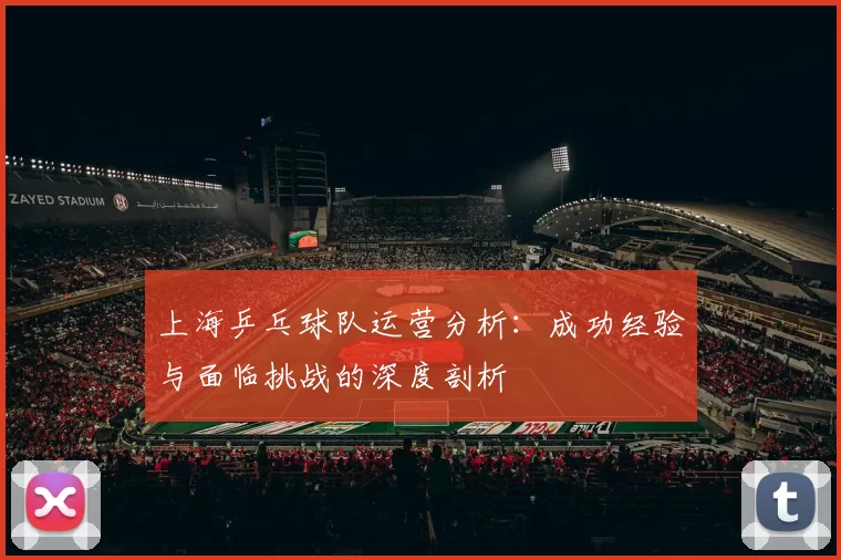 上海乒乓球队运营分析：成功经验与面临挑战的深度剖析