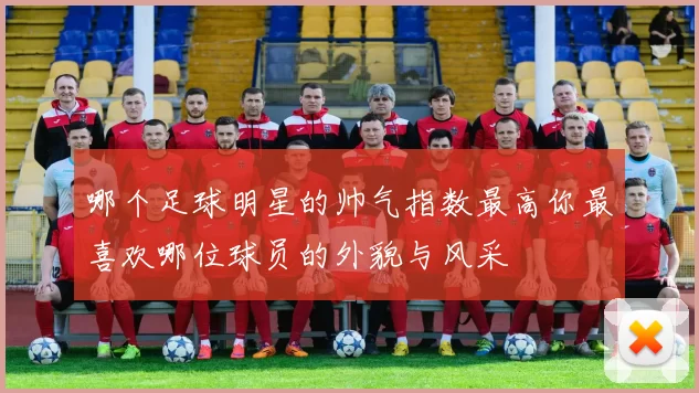 哪个足球明星的帅气指数最高你最喜欢哪位球员的外貌与风采