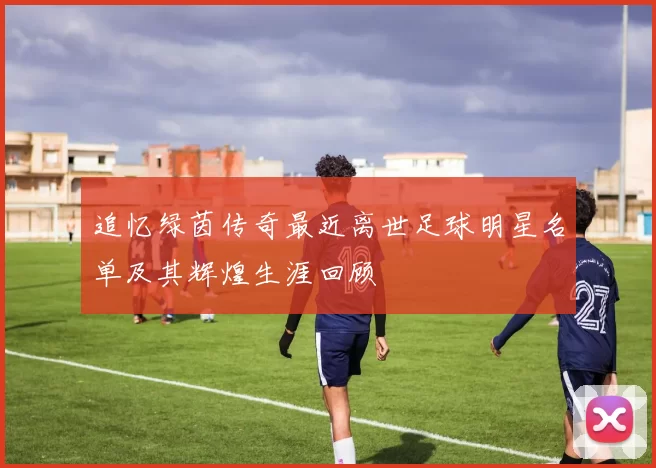 追忆绿茵传奇最近离世足球明星名单及其辉煌生涯回顾